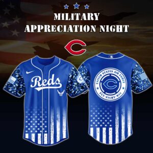 Cincinnati Reds x MLB x Army Military Appreciation Night Jersey V3