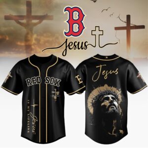 Boston Red Sox x Jesus Baseball Jersey