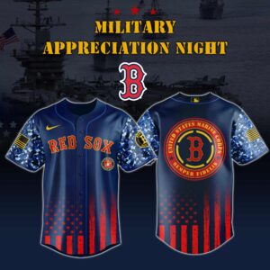 Boston Red Sox x MLB x Army Military Appreciation Night Jersey V2