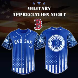 Boston Red Sox x MLB x Army Military Appreciation Night Jersey V3