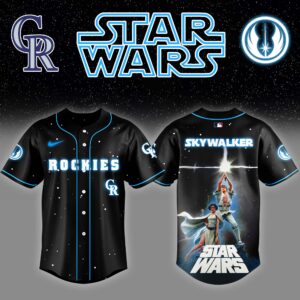 Colorado Rockies x Stars Wars Luke Skywalker Game Night Baseball Jersey Editions Limited