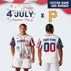 Pittsburgh Pirates x 4th Of July Day Jersey