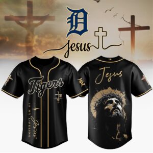 Detroit Tigers x Jesus Baseball Jersey