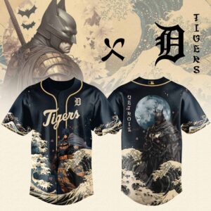 Detroit Tigers x Batman Night Limited Edition Jersey