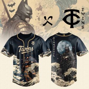 Minnesota Twins x Batman Night Limited Edition Jersey