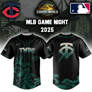 Minnesota Twins x Jurassic World Jersey Colab Editons Limited