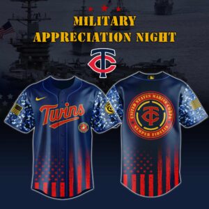 Minnesota Twins x MLB x Army Military Appreciation Night Jersey V1