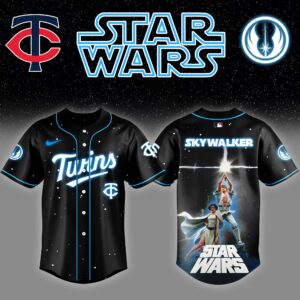 Minnesota Twins x Stars Wars Luke Skywalker Game Night Baseball Jersey Editions Limited