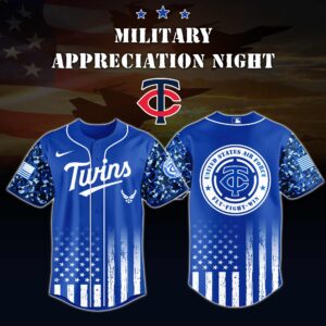 Minnesota Twins x MLB x Army Military Appreciation Night Jersey V2