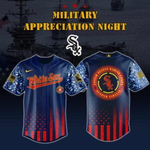 Chicago White Sox MLB x Military Appreciation Night (Army, Navy, USAF, USMC, USCG) Jersey V1