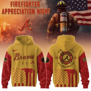 Atlanta Braves MLB x Firefighter Appreciation Night Special Edition Hoodie