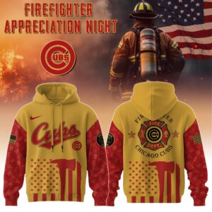 Chicago Cubs MLB x Firefighter Appreciation Night Special Edition Hoodie