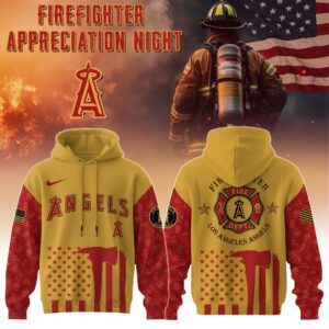 Los Angeles Angels MLB x Firefighter Appreciation Night Special Edition Hoodie