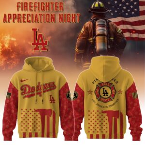 Los Angeles Dodgers MLB x Firefighter Appreciation Night Special Edition Hoodie
