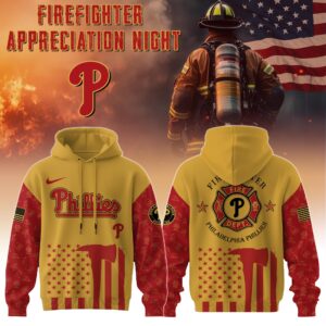 Philadelphia Phillies MLB x Firefighter Appreciation Night Special Edition Hoodie
