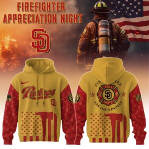 San Diego Padres MLB x Firefighter Appreciation Night Special Edition Hoodie