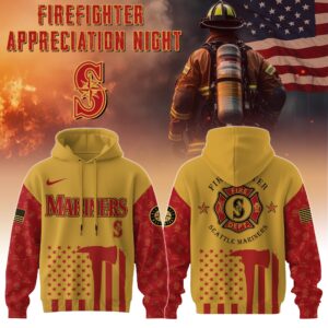Seattle Mariners MLB x Firefighter Appreciation Night Special Edition Hoodie