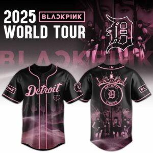 Detroit Tigers x BlackPink Jersey World Tour 2025 Editions Limited