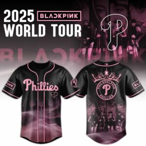 Philadelphia Phillies x BlackPink Jersey World Tour 2025 Editions Limited