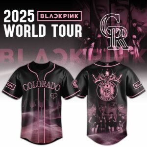 Colorado Rockies x BlackPink Jersey World Tour 2025 Editions Limited