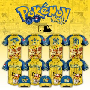 MLB × Pokémon GO Night 2025 Limited Edition Jersey