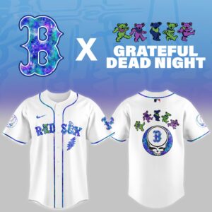 Boston Red Sox Grateful Dead Night Game Jersey
