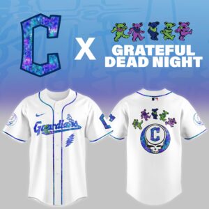 Cleveland Guardians Grateful Dead Night Game Jersey