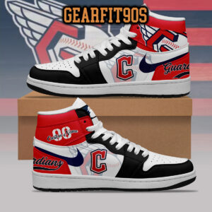 Cleveland Guardians MLB Personalized Air Jordan 1 Shoes