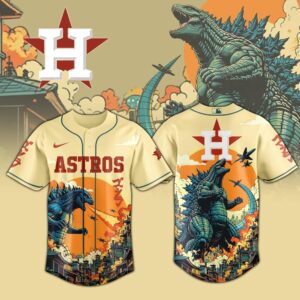 Houston Astros Special Godzilla Limited Edition Jersey