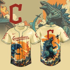 Cleveland Guardians Special Godzilla Limited Edition Jersey