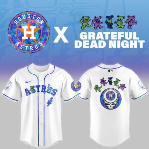 Houston Astros Grateful Dead Night Game Jersey