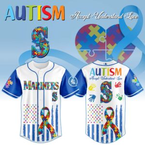 Seattle Mariners × Special Autism Awareness Month Limited Edition Jersey