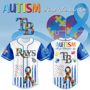 Tampa Bay Rays × Special Autism Awareness Month Limited Edition Jersey
