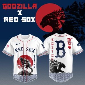 Boston Red Sox Special Godzilla Limited Edition Jersey #2