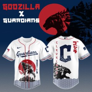 Cleveland Guardians Special Godzilla Limited Edition Jersey #2