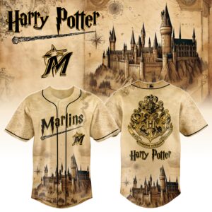 Hogwarts x Miami Marlins Heritage Jersey