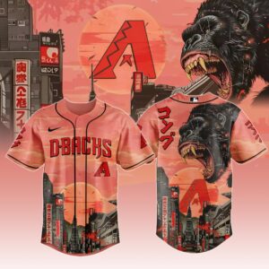 Arizona Diamondbacks x Kong Japanese Heritage Limited Edition Jersey