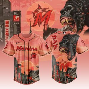 Miami Marlins x Kong Japanese Heritage Limited Edition Jersey