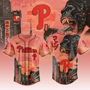 Philadelphia Phillies x Kong Japanese Heritage Limited Edition Jersey