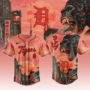 Detroit Tigers x Kong Japanese Heritage Limited Edition Jersey