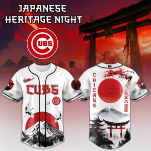 Cubs Special Japanese Heritage Night Limited Edition Jersey