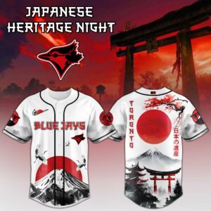 Blue Jays Special Japanese Heritage Night Limited Edition Jersey
