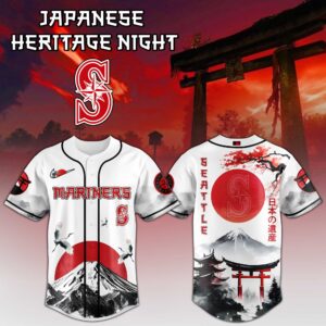 Mariners Special Japanese Heritage Night Limited Edition Jersey