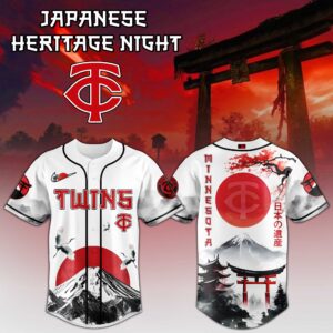 Twins Jays Special Japanese Heritage Night Limited Edition Jersey