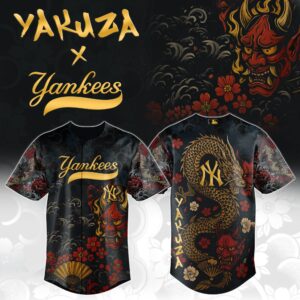 Yakuza Dragon Oni x NYY Fury Jersey