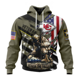 Kansas City Chiefs NFL Veterans Honor The Fallen Hoodies