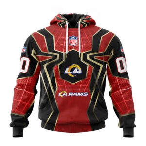 NFL x Spider Man Far From Home Los Angeles Rams Special Hoodies