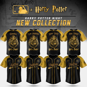 MLB x Harry Potter Hufflepuff Collaboration Jersey Select Your Team Edition