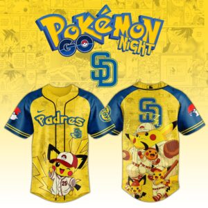 San Diego Padres × Pokémon GO Night 2025 Limited Edition Jersey