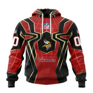 NFL x Spider Man Far From Home Minnesota Vikings Special Hoodies